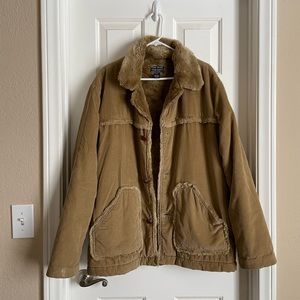 Mens Lucky Brand vintage inspired corduroy jacket. Size L